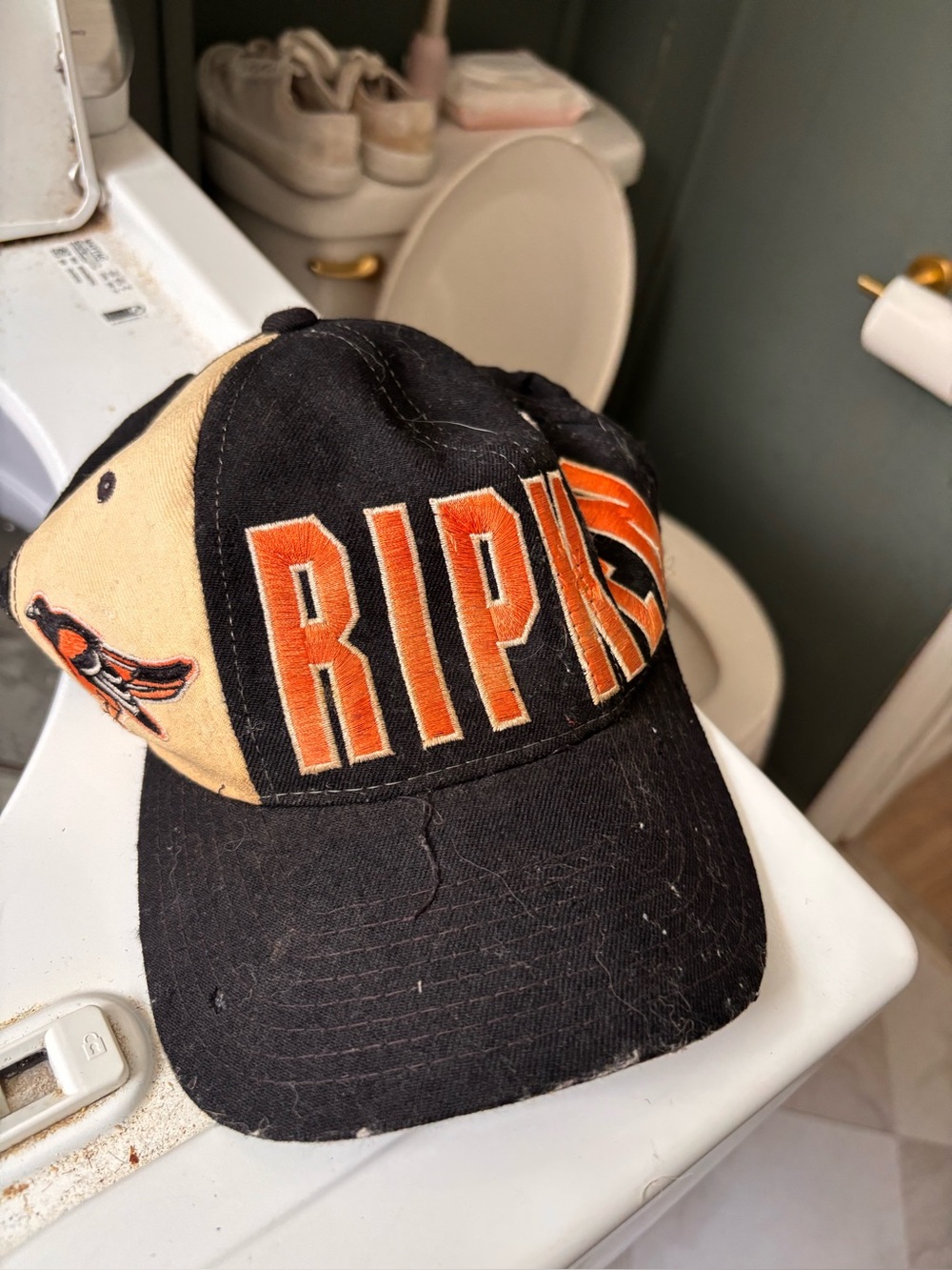 Black and Tan RIPKEN Baseball Cap - Unbranded